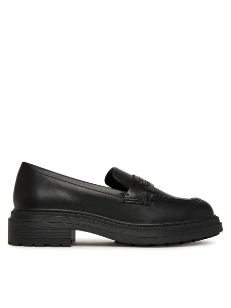Sneakers Clarks Edge Black Leather EUR 36 čierna