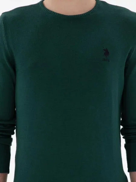 Джемпер US Polo оливковий