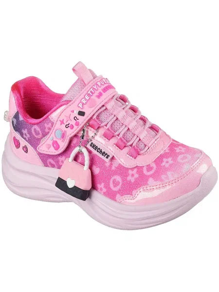 Gyerek félcipő Skechers rózsaszín