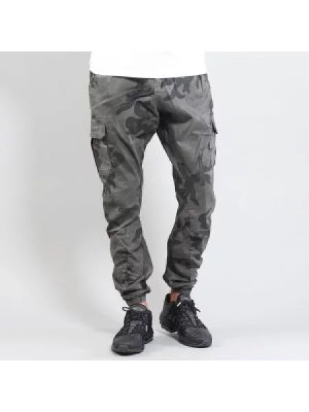 Běžecké tepláky Urban Classics šedé