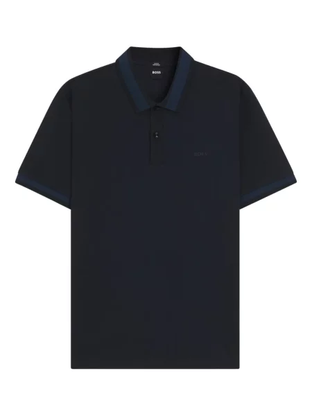 Tricou polo Boss albastru