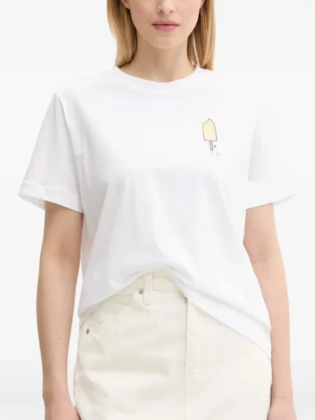 Tricou Samsøe Samsøe alb