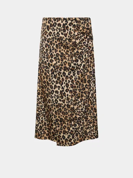 Спідниця максі Vero Moda коричневий