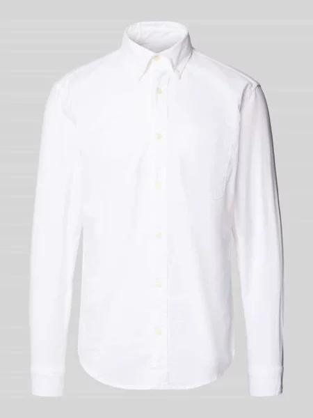Koszula casualowa z listwą guzikową Jack & Jones Premium biała
