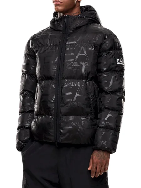 Emporio Armani Zimné bundy Modern Fit čierna