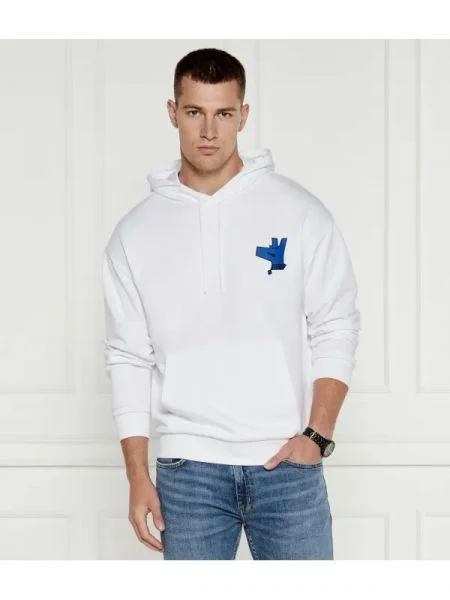 Hugo Blue Hanorac Nallico alb