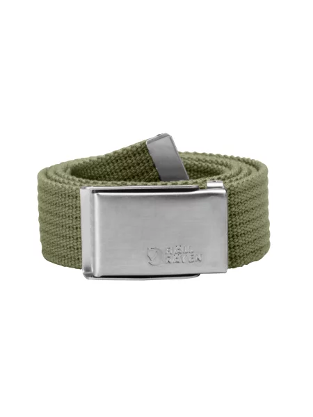 Fjällräven Canvas Belt Green Mężczyźni Pasek Fjällräven Size: One size zielony
