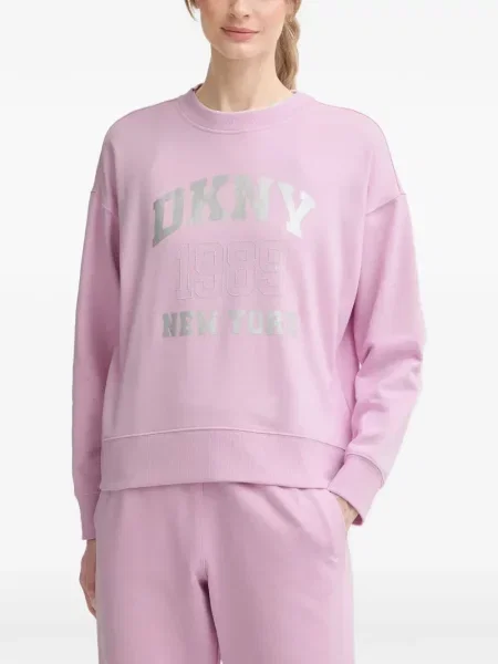 Hanorac Dkny cu imagine roz