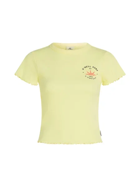 O'NEILL Tricou galben deschis / corai negru