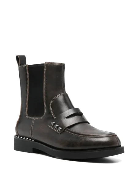 Botine Ash cu tepi maro