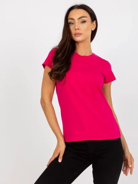 Tricou Fashionhunters fucsie