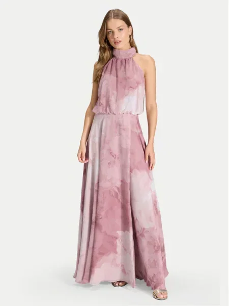 Вечернее платье Swing розовое