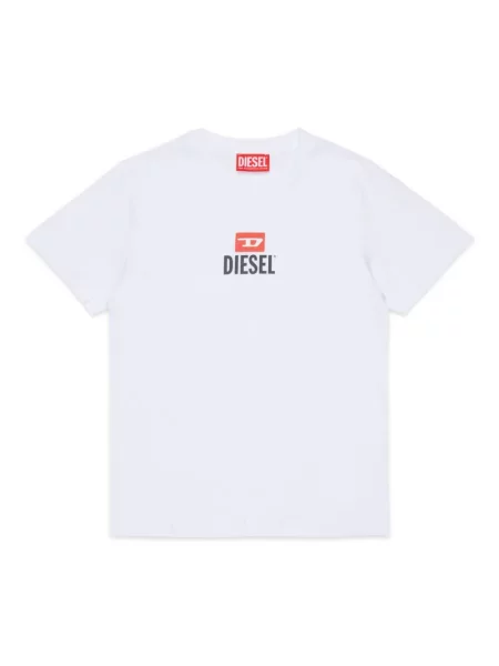 Koszulka dziecięca Diesel biała