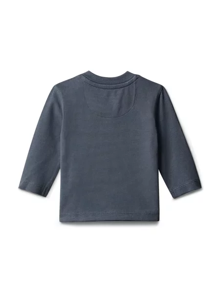 Calvin Klein Jeans majica dugih rukava za djecu s pamukom plava