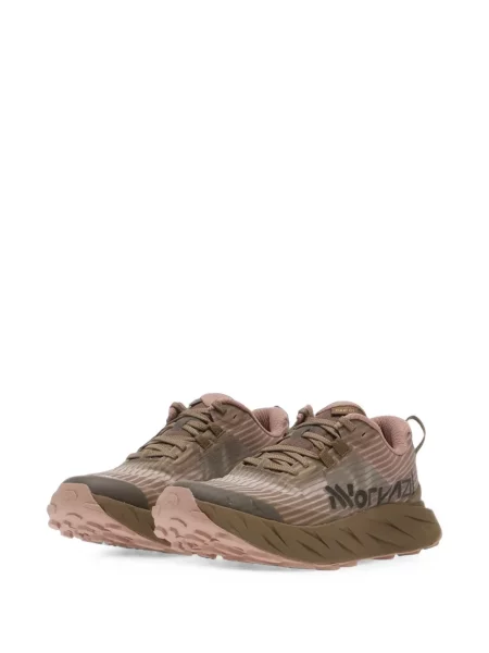 Fűzős csipkés sneaker Nnormal barna