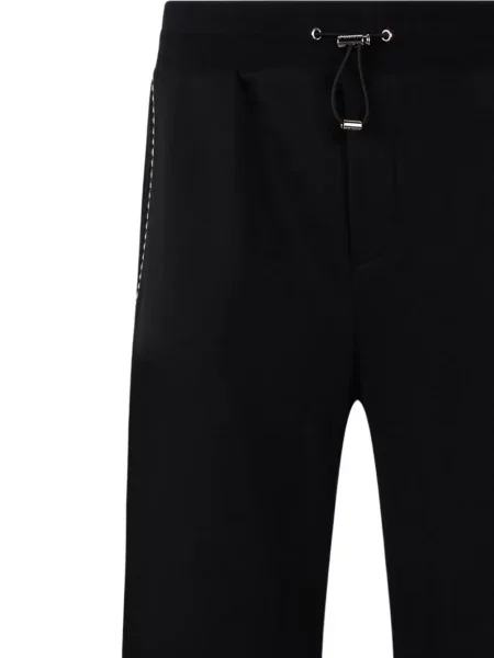 Pantaloni Philipp Plein alergare negru