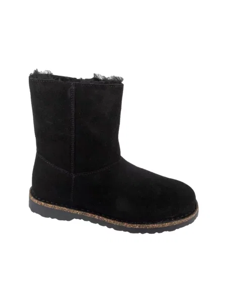 Tenisky Birkenstock z ovčej kože čierna
