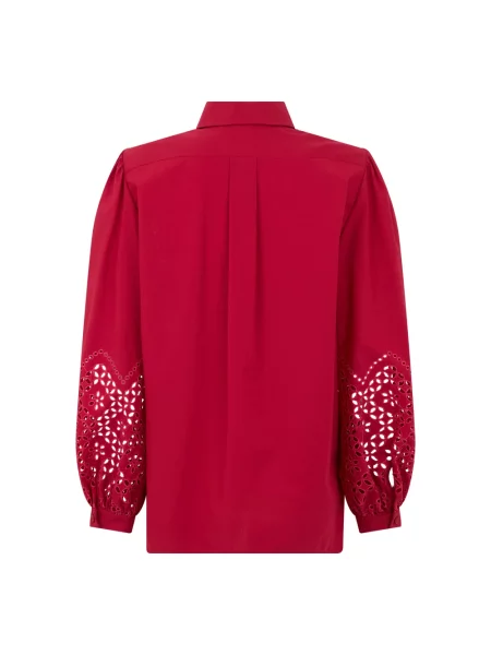 Koszula Alberta Ferretti czerwona