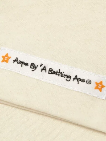 Tricou Aape By A Bathing Ape cu imagine alb
