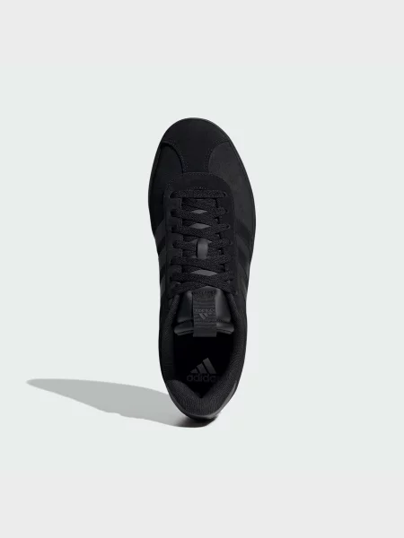 Кожаные кеды Adidas черные