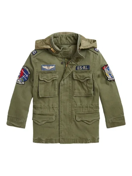 Kurtka dziecięca Polo Ralph Lauren zielona