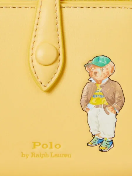 Chiloți Polo Ralph Lauren din țesătură twill cu autograf cu glugă albastru