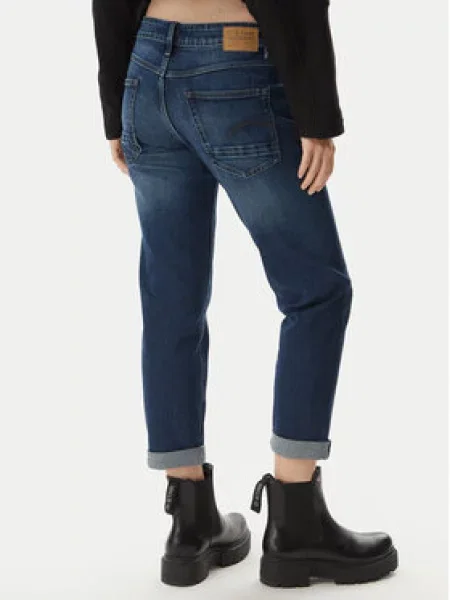G-Star Raw Jeans hlače Kate Mornarsko Boyfriend Fit modra