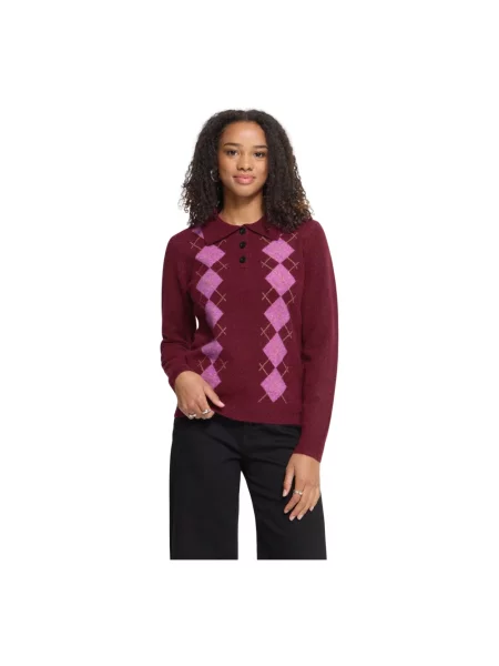 Sweter Ichi czerwony
