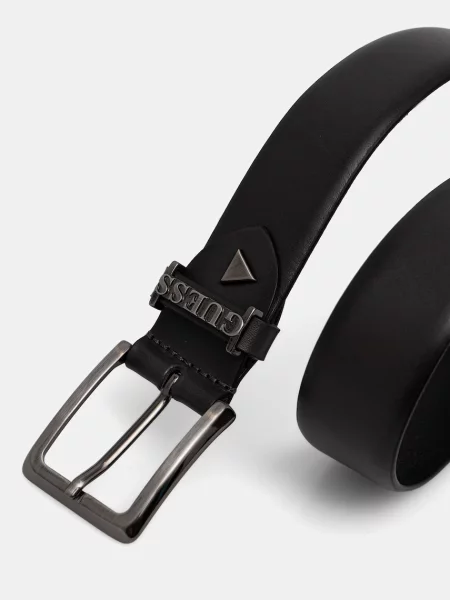 Кожаный ремень Guess с ремешками