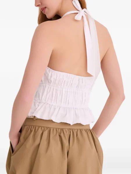 Cu centură pantaloni scurți Cara Cara maro