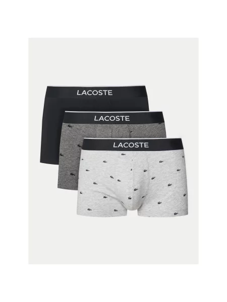 Lacoste Σετ μποξεράκια 3 τμχ Έγχρωμο