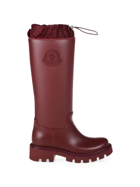 Botine Moncler cu autograf cu cordon roșu