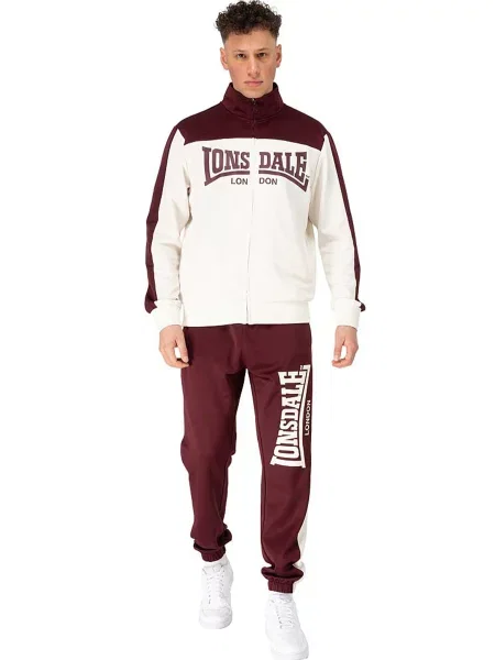 Спортивний костюм Lonsdale Holmbury поліестер/еластан червоний