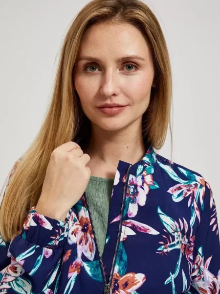 Kurtka Moodo niebieska