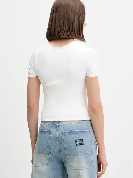 Tommy Jeans T-shirt beżowa