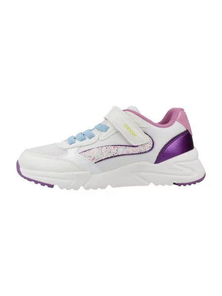 Geox Sneakers J Loftus Girl D Colorat alb
