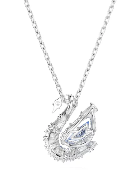 Colier Swarovski de cristal argintiu