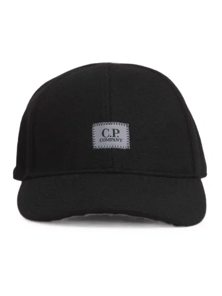 Czapka z daszkiem C.p. Company z logo czarna