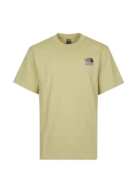 Tricou The North Face cu imagine verde