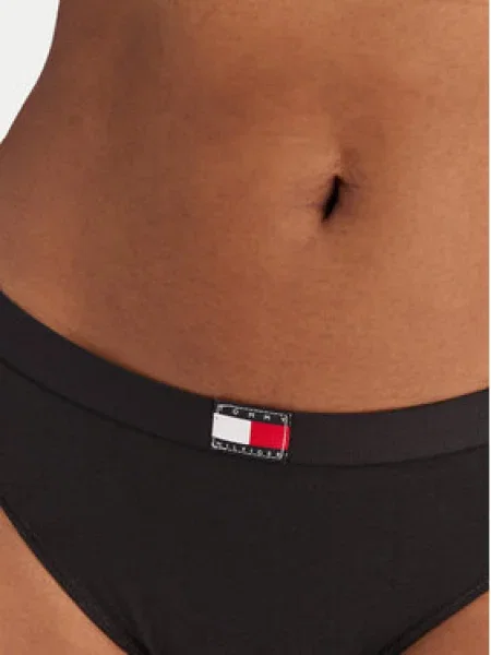 TOMMY HILFIGER Nohavičky Heritage červená biela čierna