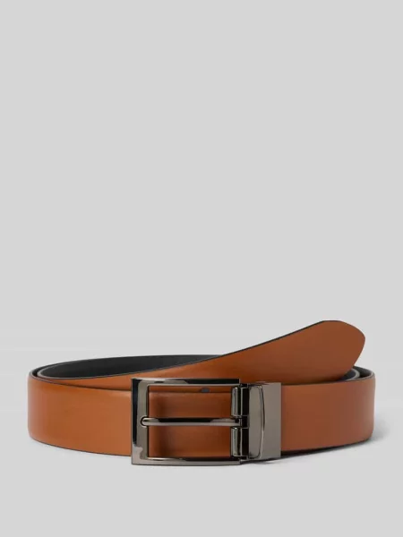 Dwustronny pasek skórzany z naturalnej skóry Model „WENDER” Lloyd Men's Belts