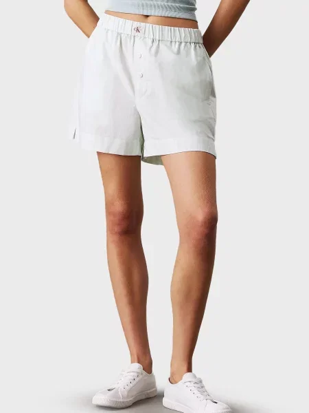 Смугасті джинсові шорти Calvin Klein Jeans