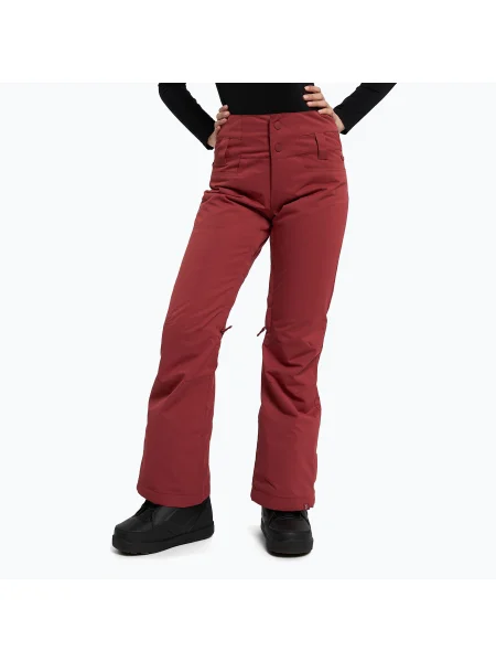 Дамски панталони за сноуборд ROXY Diversion brick red червено