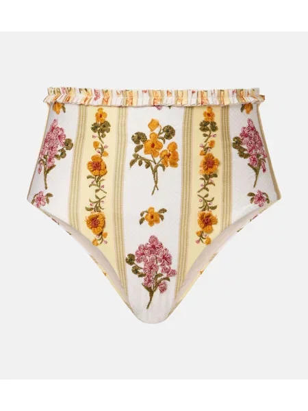 Haftowany bikini Agua By Agua Bendita w kwiatki