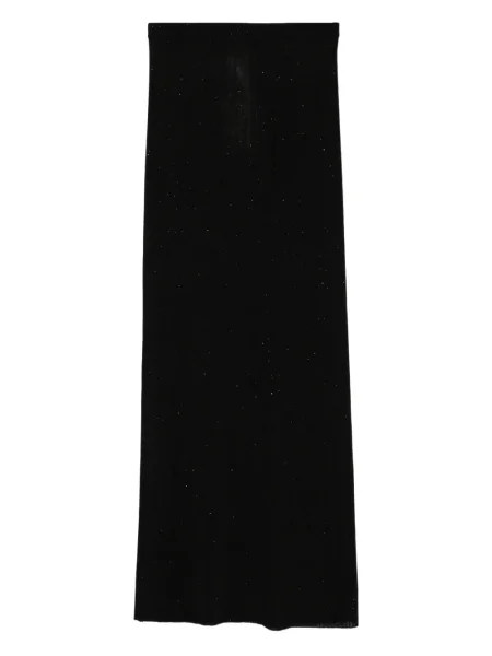 Fustă Tom Ford cu paiete negru