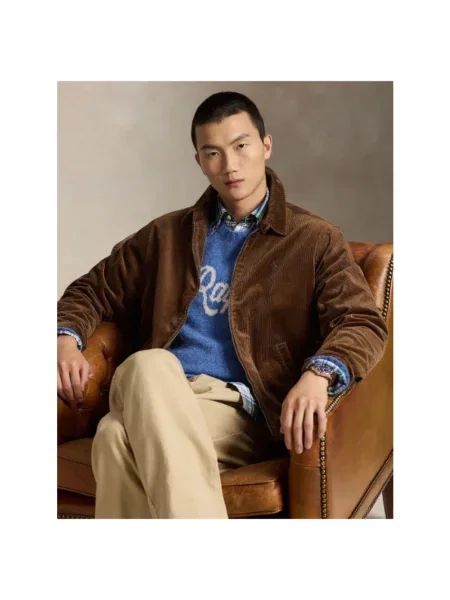 Polo Ralph Lauren Kurtki Mężczyzna Klasyczna kurtka blouson brązowy