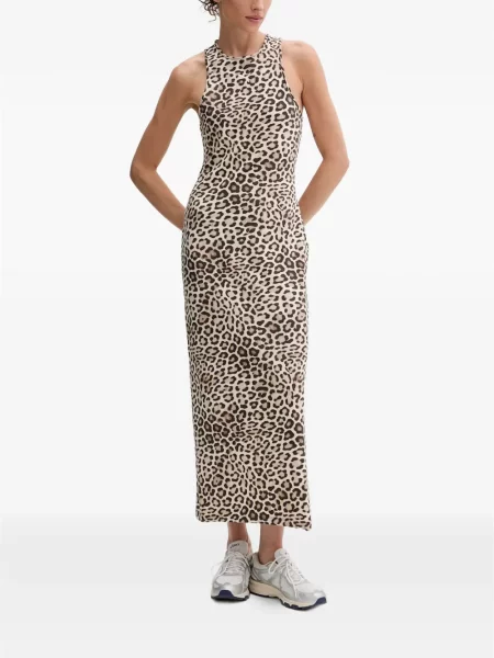 Rochie maxi Puma cu imagine cu model leopard