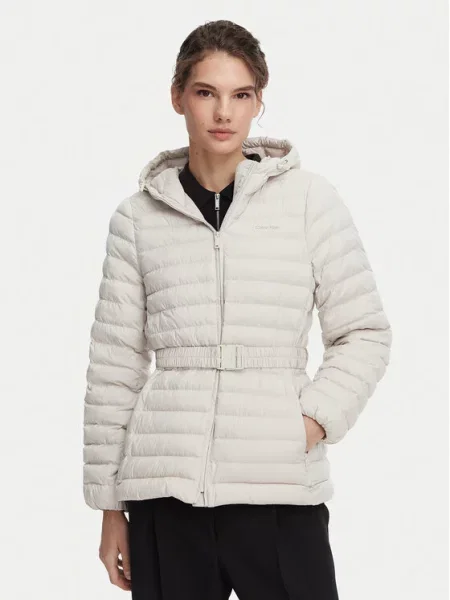 Calvin Klein Átmeneti kabát Világos bézs