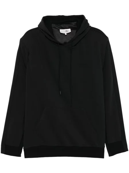 Hanorac cu glugă Mm6 Maison Margiela negru