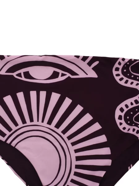 Bikini Cala De La Cruz cu imagine violet